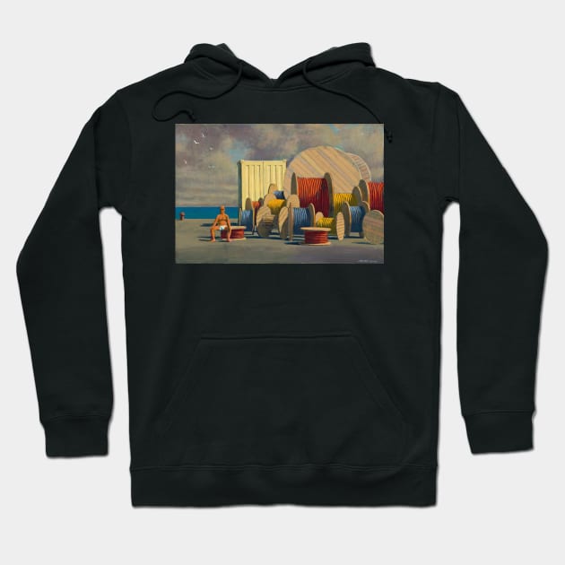 Jeffrey Smart Hoodie by Kollagio